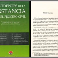 Leonte Ant. Rivas Grullón – Incidentes De La Instamcia En El Proceso Civil