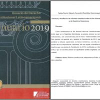 Anuario de Derecho Constitucional Latinoamericano 25°. año –  Anuario 2019
