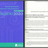 Anuario de Derecho Constitucional Latinoamericano 26°. año – Anuario 2020